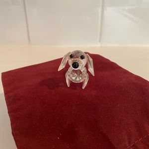 Swarovski Crystal Dachsund